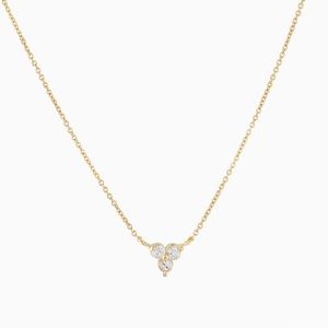 Mejuri Lotus Necklace